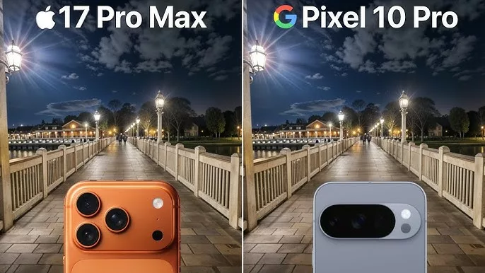 google pixel 10 vs iphone 17